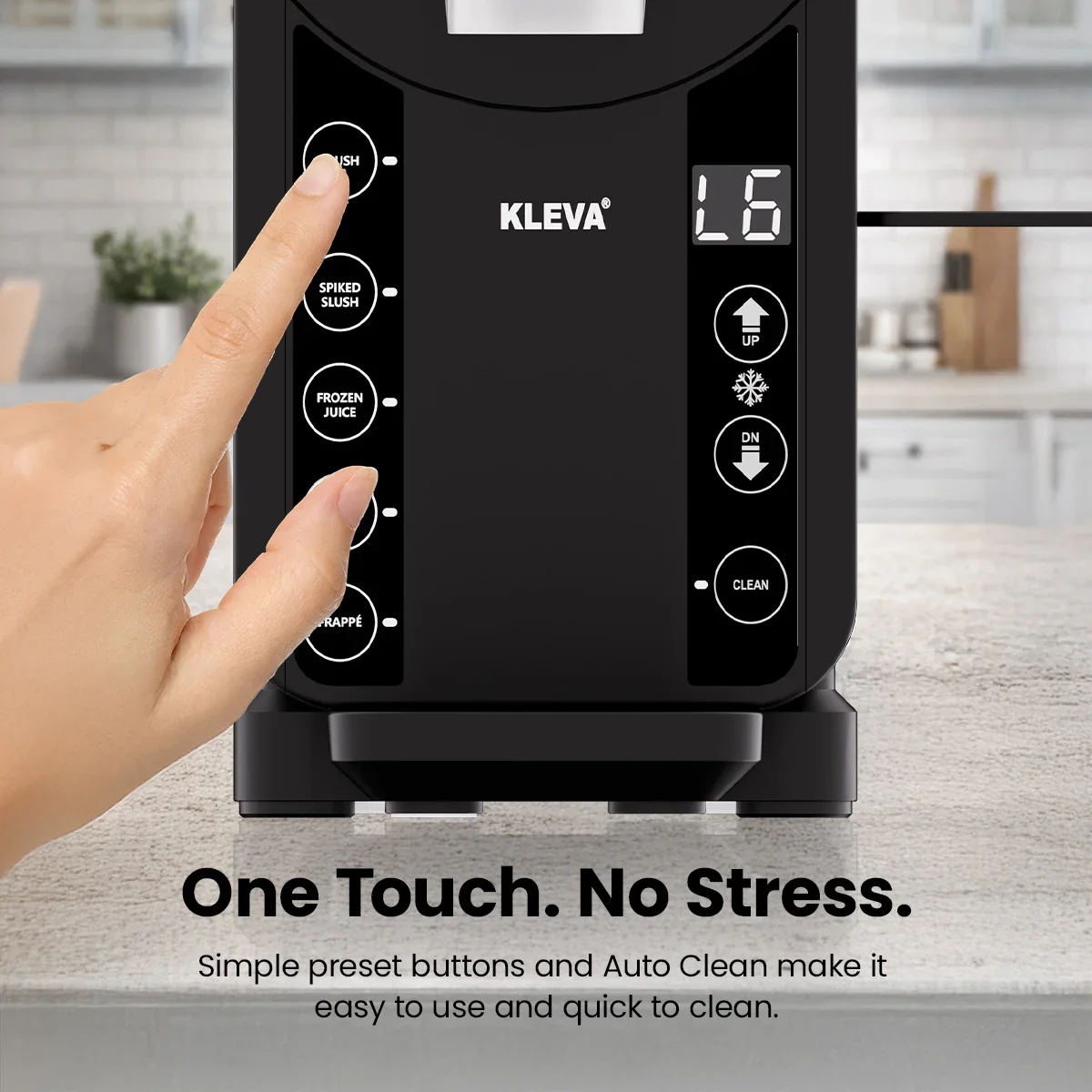 KLEVA® SlushiO Frozen Drink Maker – At-Home Slushies, Milkshakes & Frappes Made Refreshing - Image 7