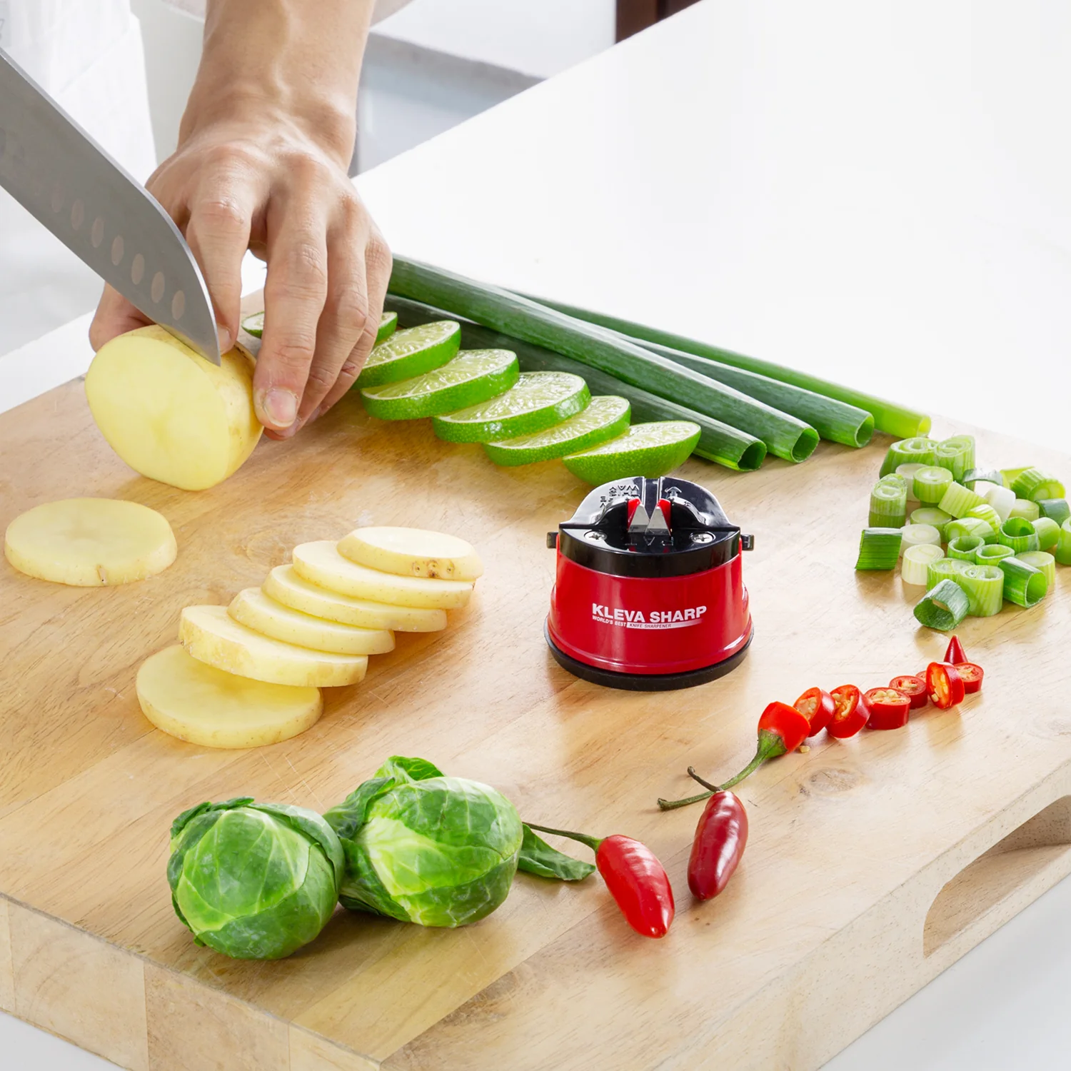 Kleva Sharp® Original Knife Sharpener - World's Best Sharpener - Image 6
