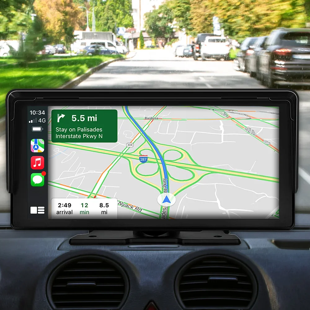 Kleva SmartPlay XL 10" HD Universal Touchscreen - Apple CarPlay Android Auto Wireless - Image 7