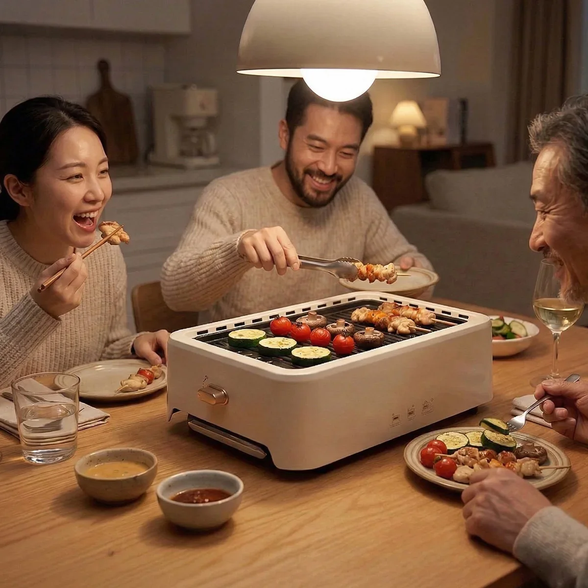 KLEVA® Smokeless Grill - Juicy, Compact and Flavourful, Indoor & Outdoor Grilling - Image 2