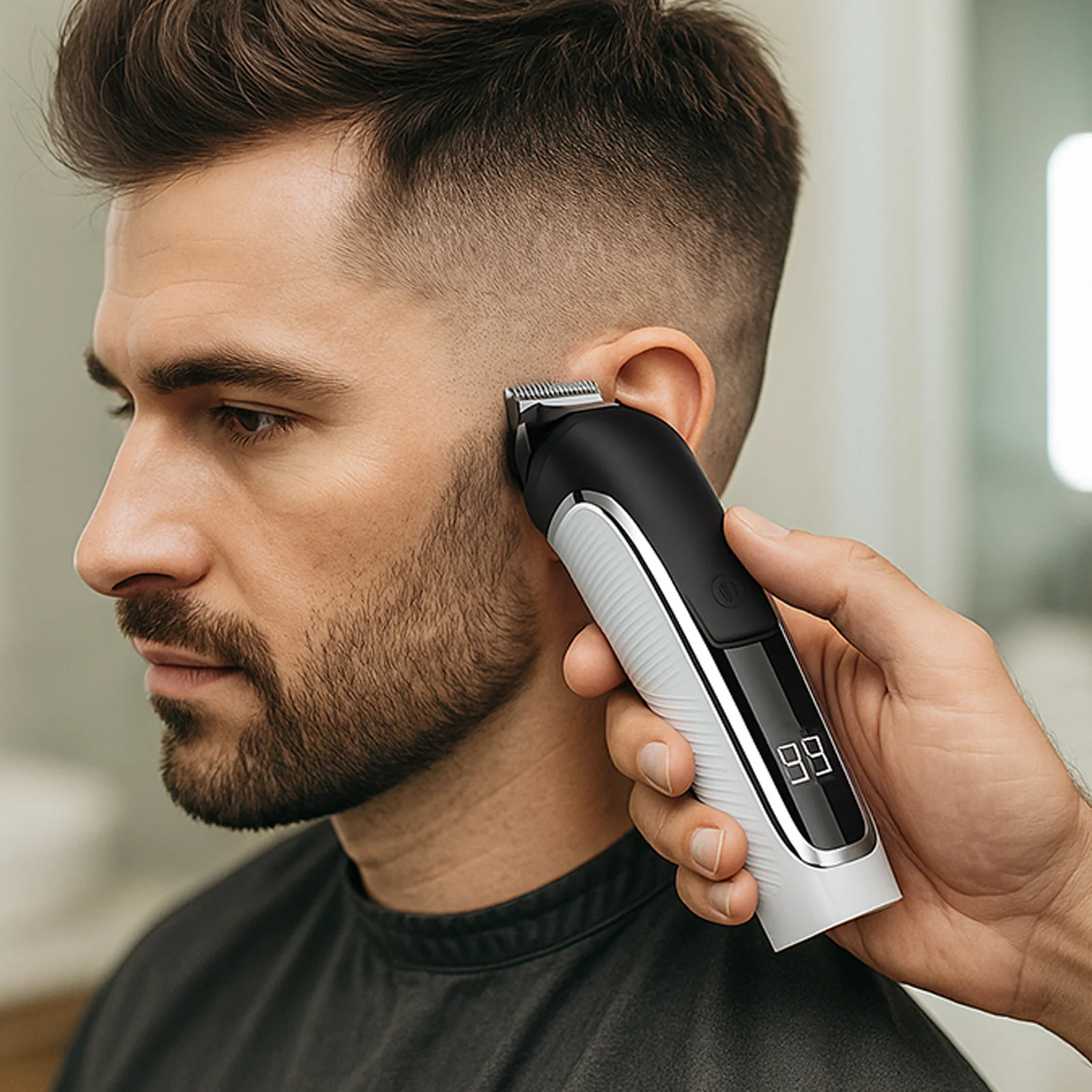 KLEVA® TrimMaster 16-in-1 Multifunctional Premium Body and Beard Hair Trimmer - Image 9