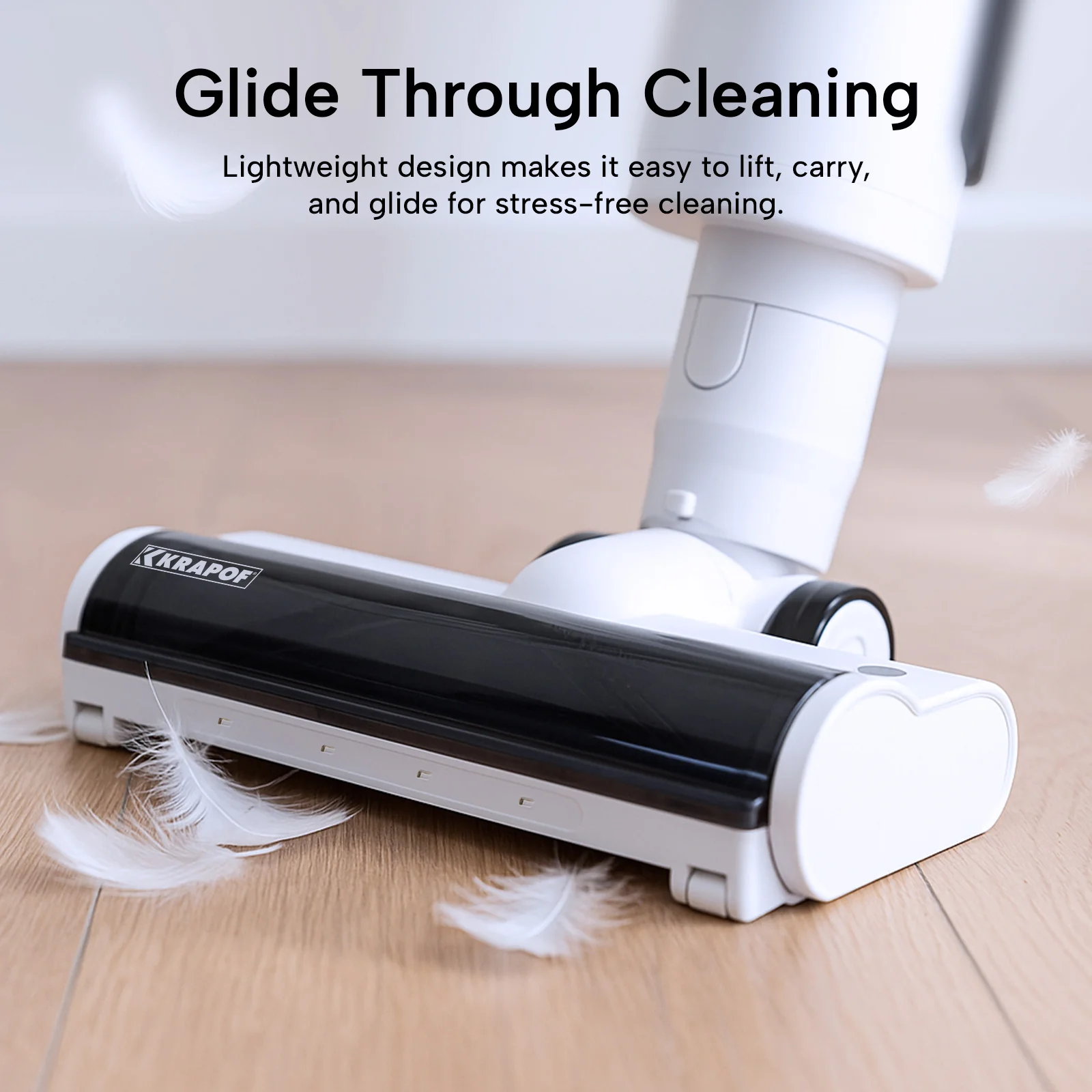 TV SPECIAL - KRAPOF® Compact Clean Self-Empty 2-in-1 Vacuum - Handheld + Stick Vac (1.2kg) - Image 3